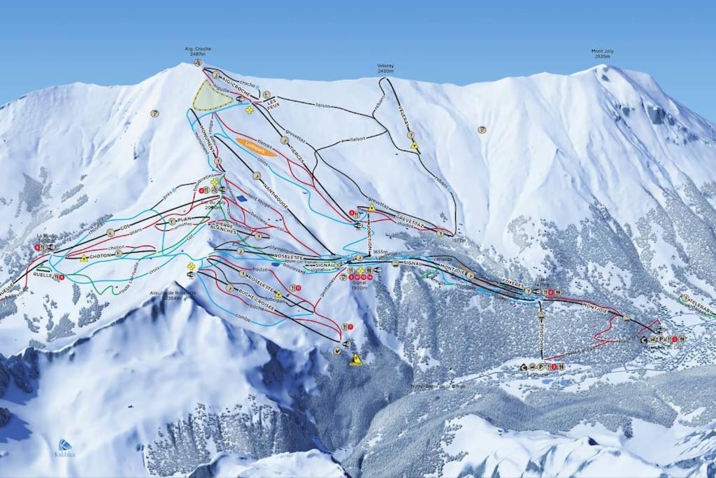 Studio Agreable Les Contamines-Montjoie Esterno foto